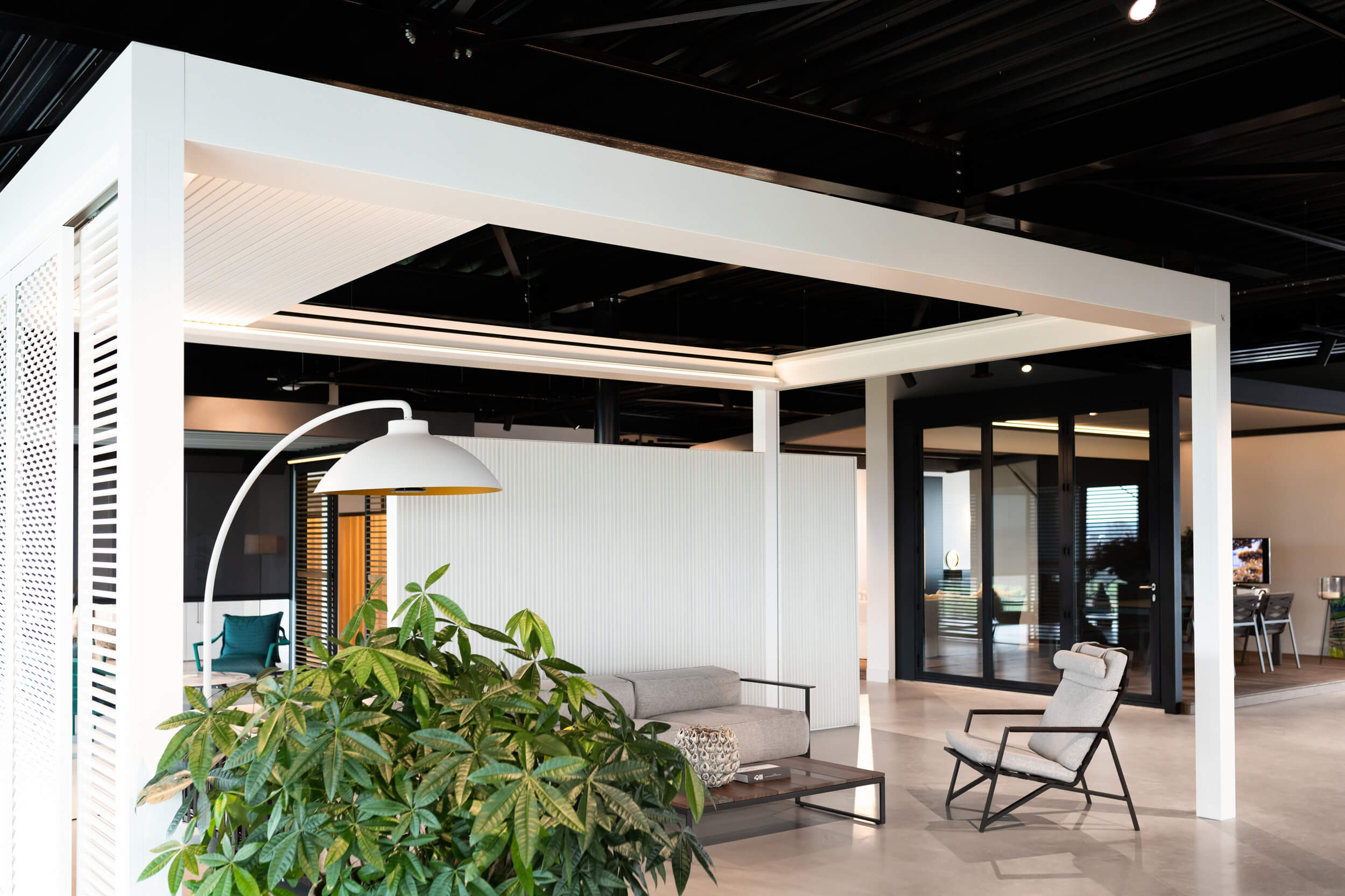 Showroom Van van Ee Terrasoverkappingen Ede