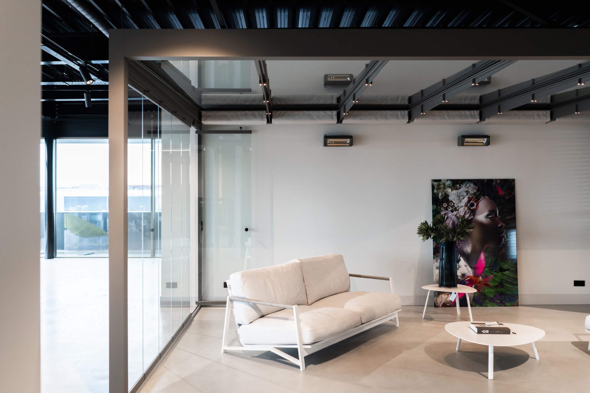 Showroom Van van Ee Terrasoverkappingen Ede
