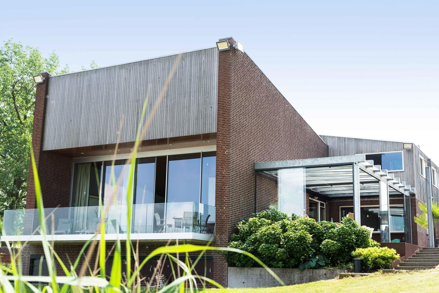 Stalen tuinkamer glas Groot Ammers