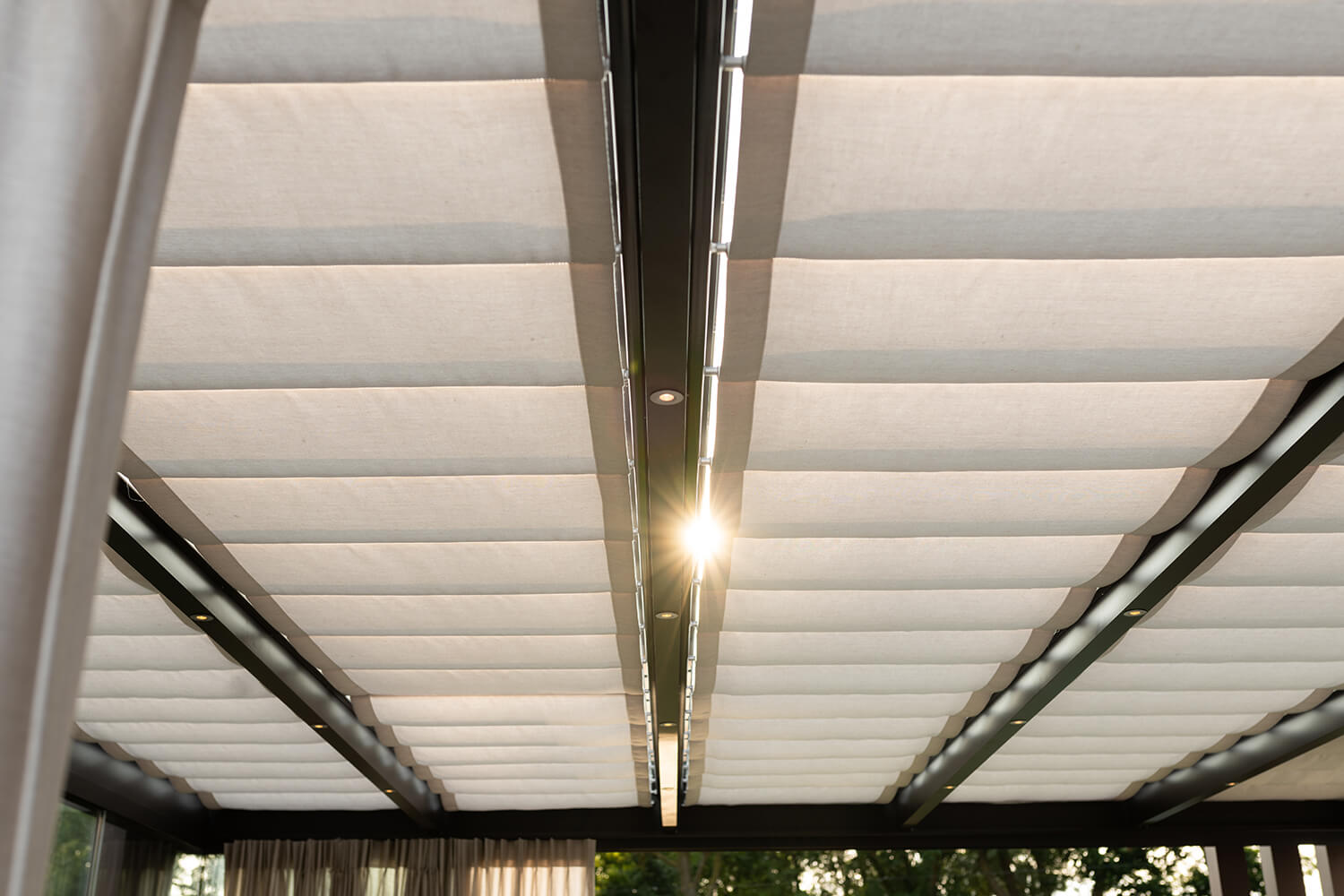 Aluminium tuinkamer met glas