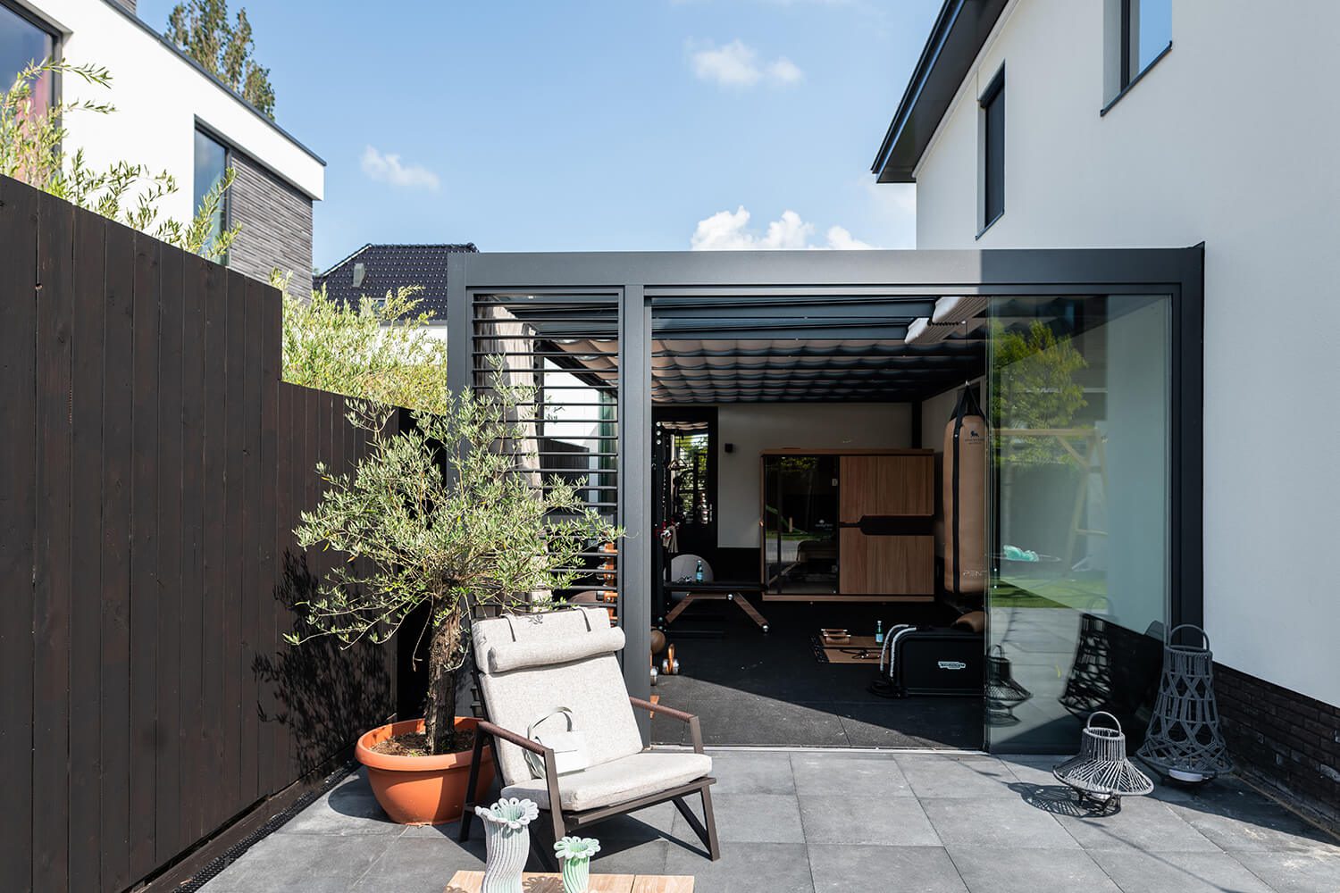 Aluminium tuinkamer