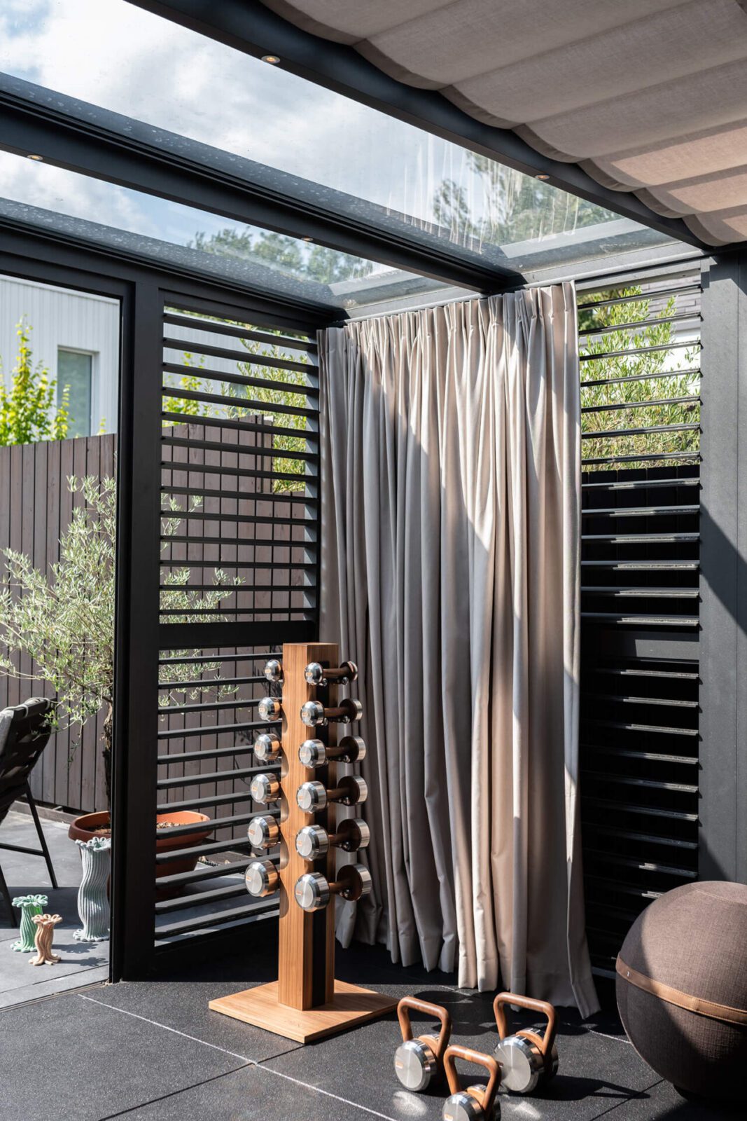 Aluminium tuinkamer