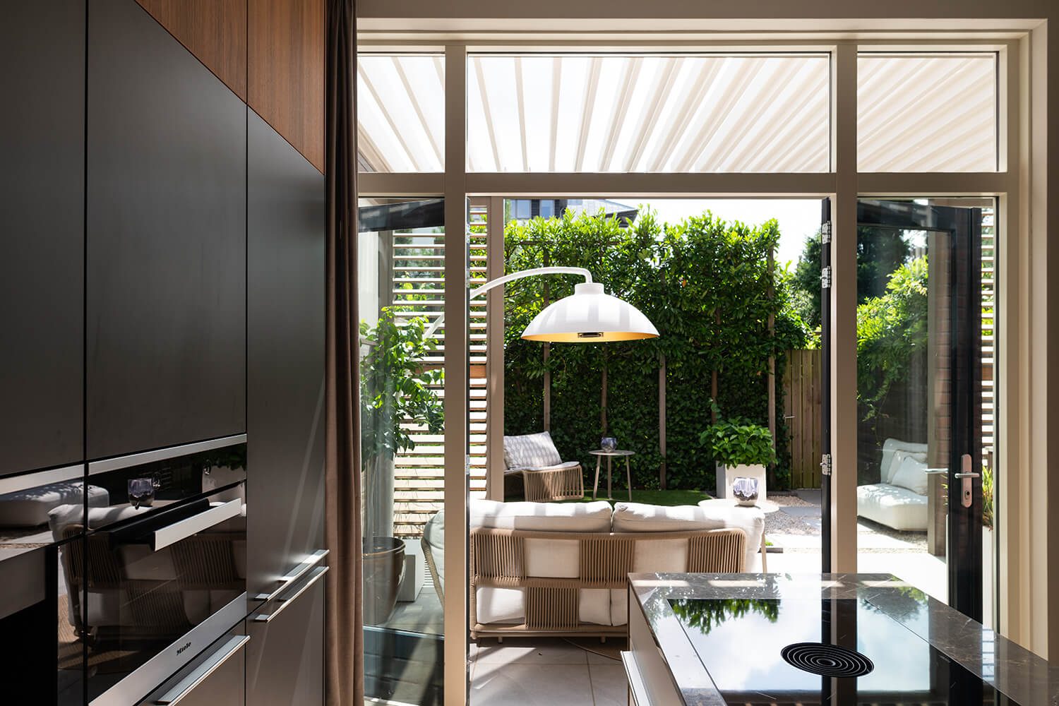 Lamellen tuinkamer