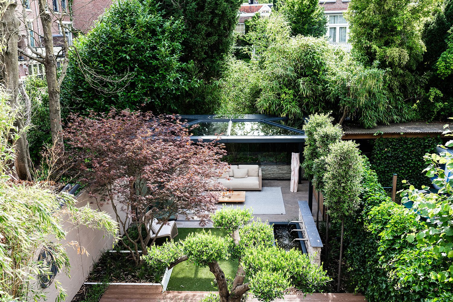 Luxe tuinkamer