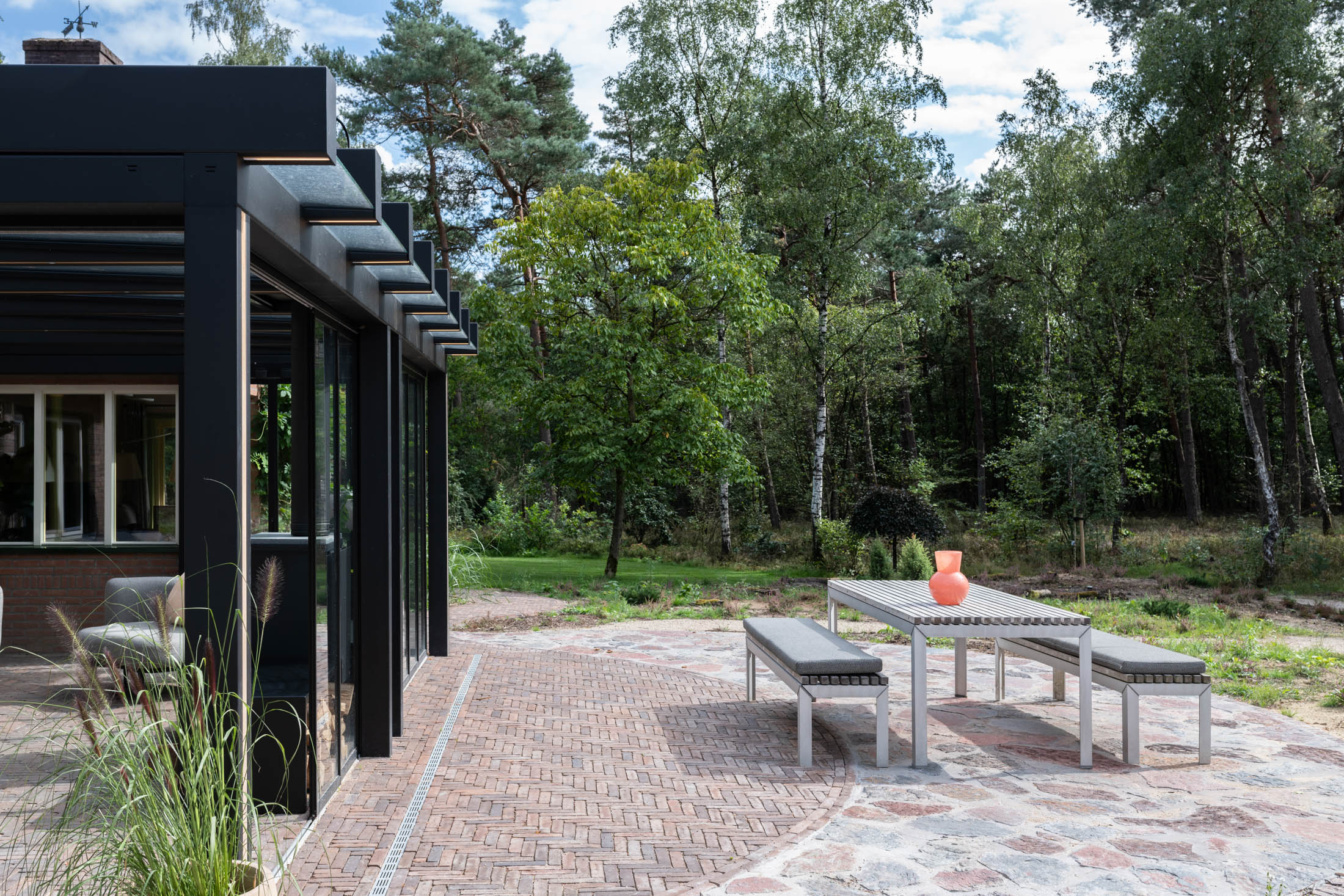 Sfeerbeeld buitenkamer Beekbergen