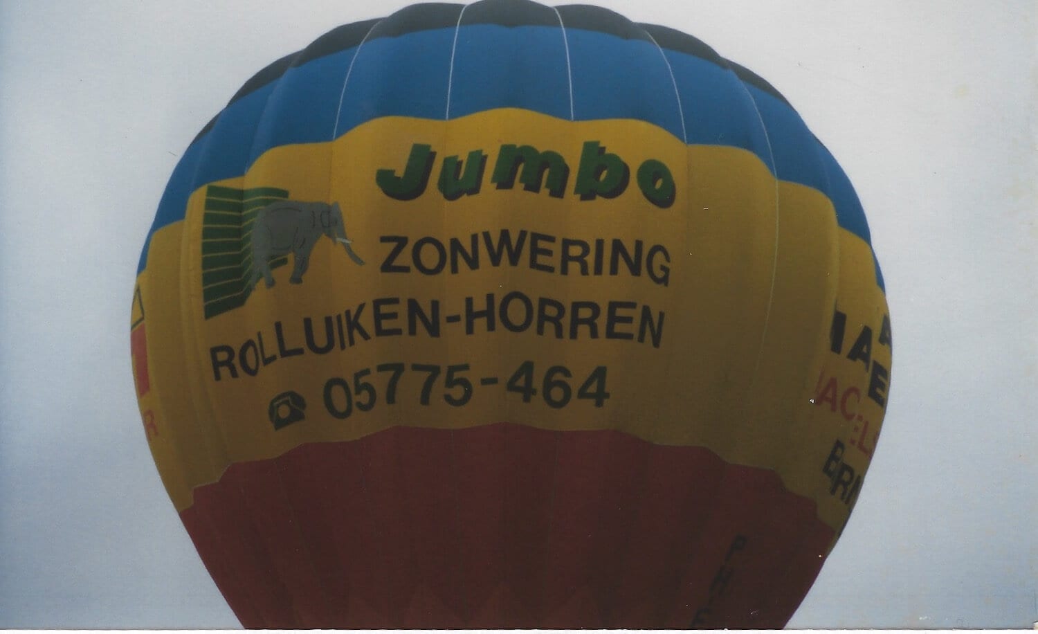 Ballon Jumbo Van van Ee
